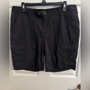 REI Co-op Women's Hiking Shorts Belted Pockets Fishing Outdoors 9inch size 14